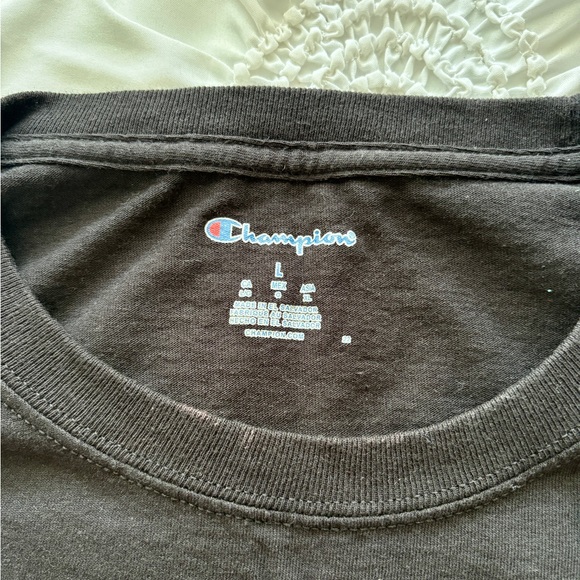Champion Black and Red Varsity Tee - Picture 2 of 2